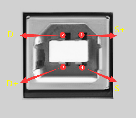 常见几种USB（母座）接口引脚定义