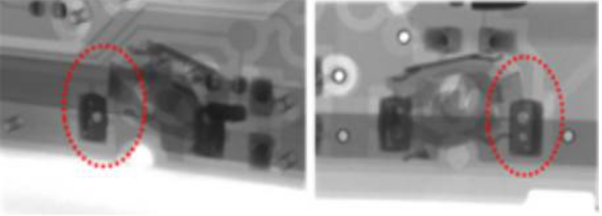 轻触开关2D X-光检查