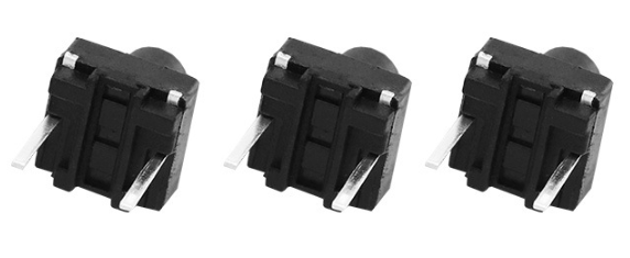 6*6*5中两脚轻触开关