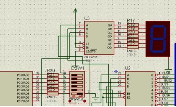 拨码开关接线图