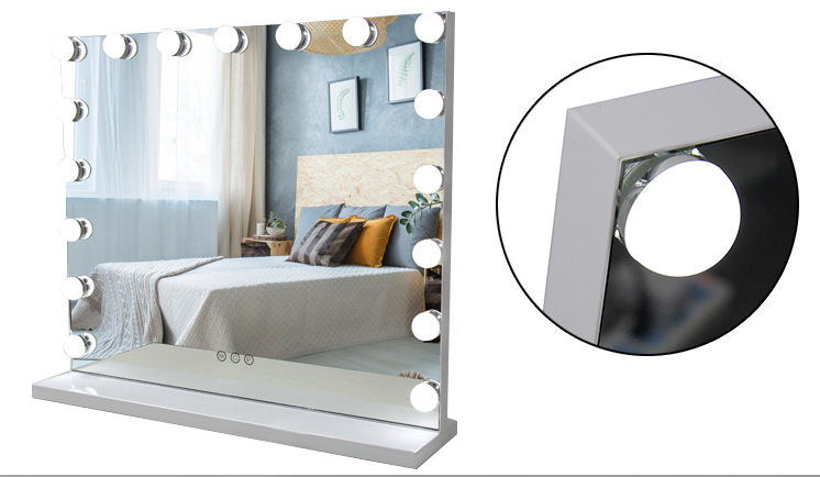 網紅發光化妆鏡主板開發中連接器的應用