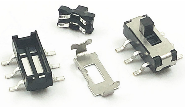 六脚拨动开关拆解