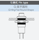 Φ10mm金属按钮开关安装图纸