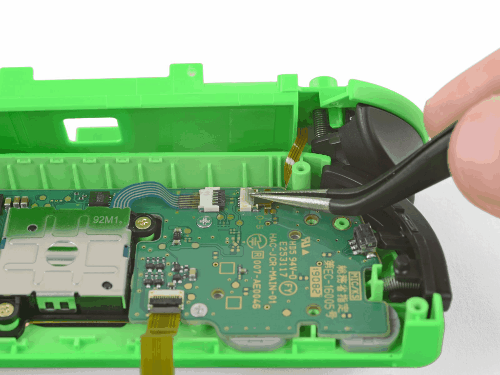 分离出操作杆电线