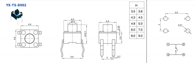 轻触开关测不出阻值是什么情况?
