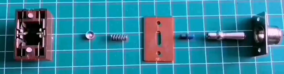 钮子开关拆解图