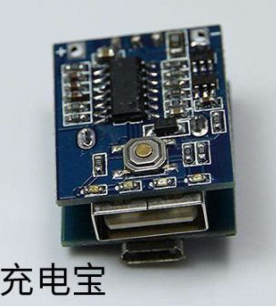 四脚轻触开关主板上接线效果图