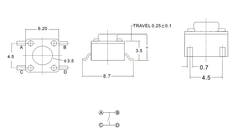 轻触开关的主要作用